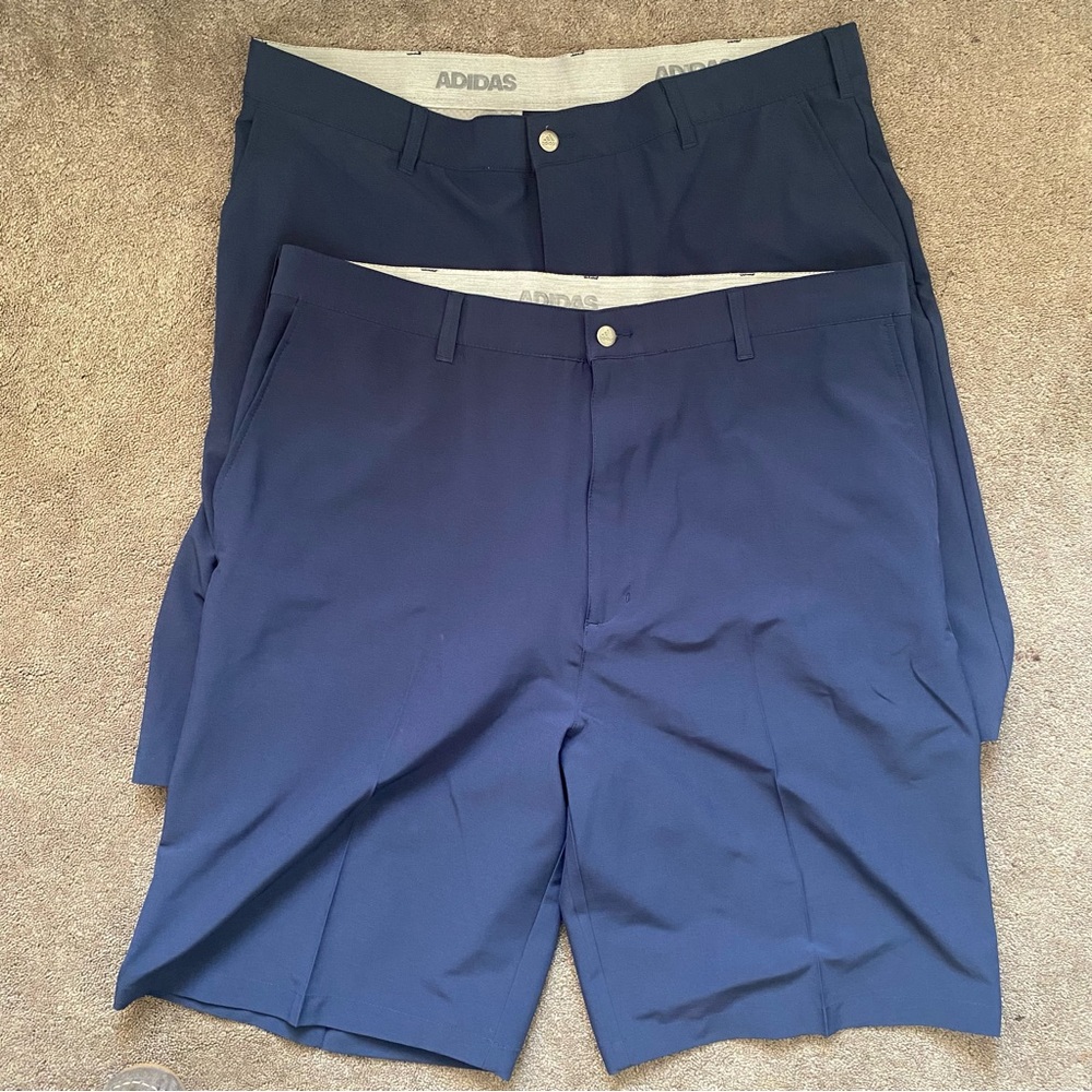 Adidas gold shorts size 42